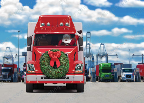 Freight Forwarder Christmas Card