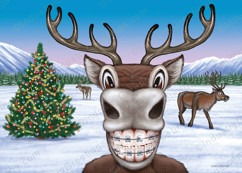 Say Cheese Christmas Card