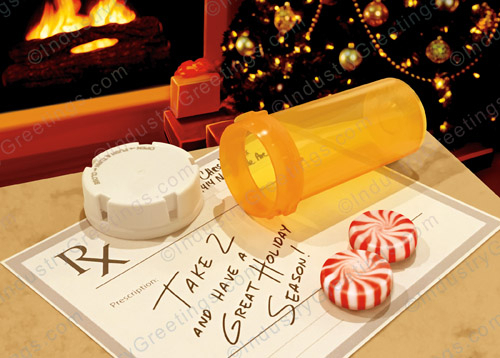 Take Two Rx Christmas Card
