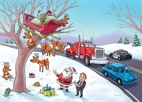 Insurance Agent Christmas Card
