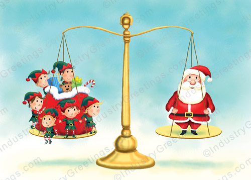 Balance Attorney Christmas Card