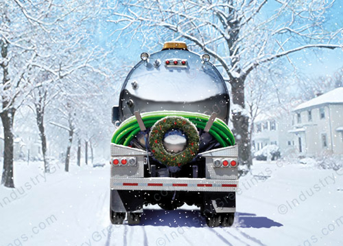 Neighborhood Septic Holiday Card
