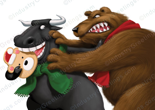 Wall Street Christmas Card