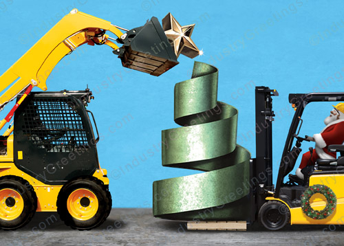 Lift Equipment Christmas Card