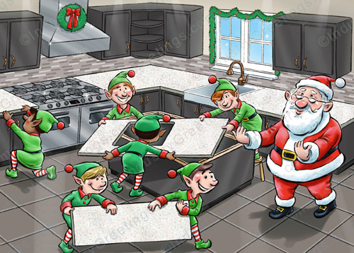 Countertop Company Christmas Card