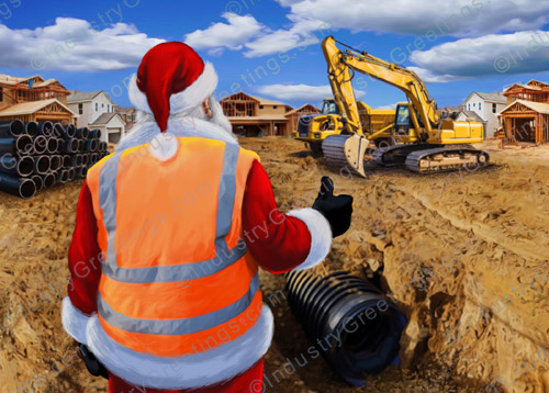 Land Development Christmas Card