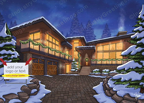 Logo Dream Home Holiday Card