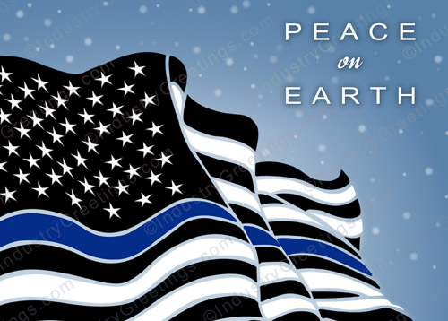 Peace Officers Christmas Card