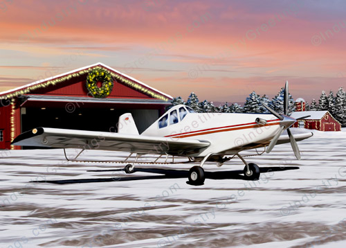 Agricultural Aviation Holiday Card