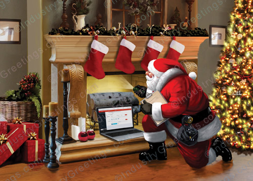 Home Inspector Christmas Card