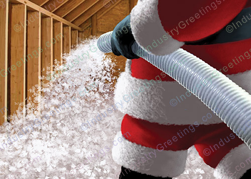 Insulation Business Christmas Card