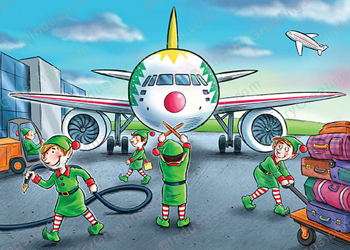 Airport Services Christmas Card