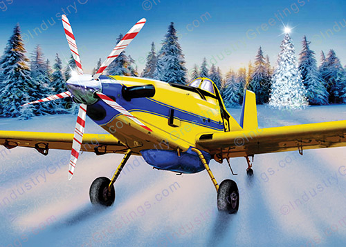 Air Tractor Holiday Card