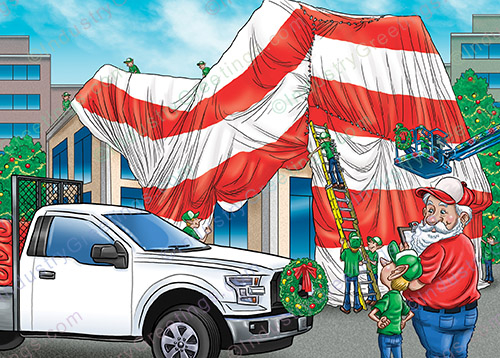 Fumigation Business Christmas Card