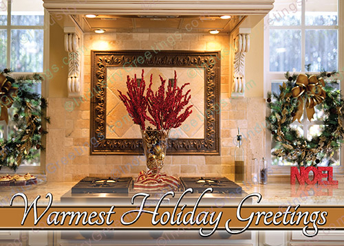 Holiday Kitchen Christmas Card