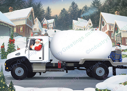 Propane Business Christmas Card