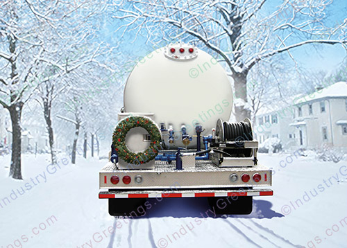 Propane Company Christmas Card 