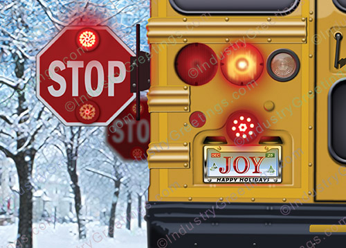 Student Transportation Christmas Card