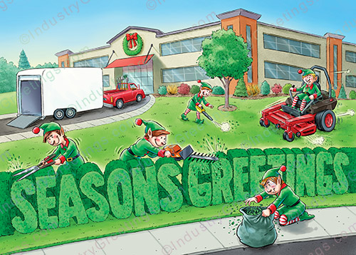 Commercial Maintenance Holilday Card