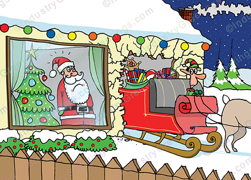 Insurance Business Christmas Card