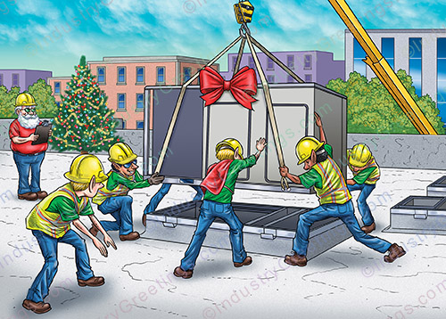 Commercial HVAC Christmas Card