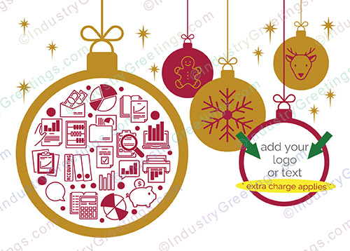 Professional Accountant Christmas Card