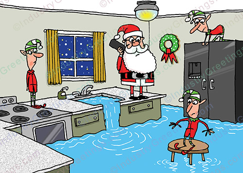 Best Plumbing Christmas Card