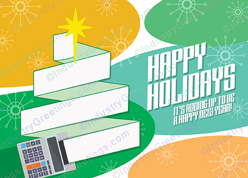 Professional Accountant Christmas Card