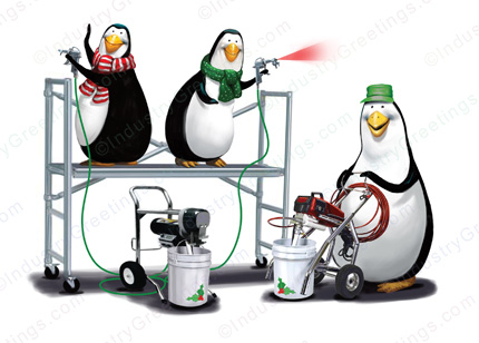Professional Painters Christmas Card