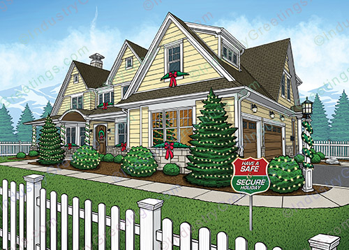 Security Company Christmas Card