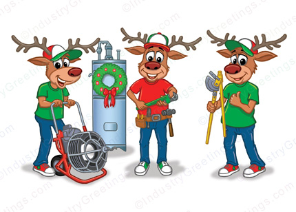 Plumbing Professionals Christmas Card