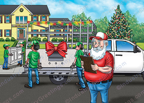 New Kitchen and Bath Christmas Card