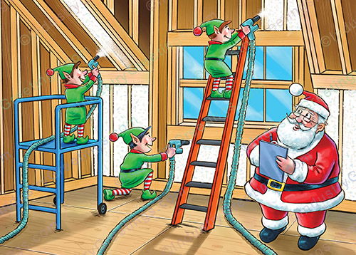 Professional Insulation Christmas Card