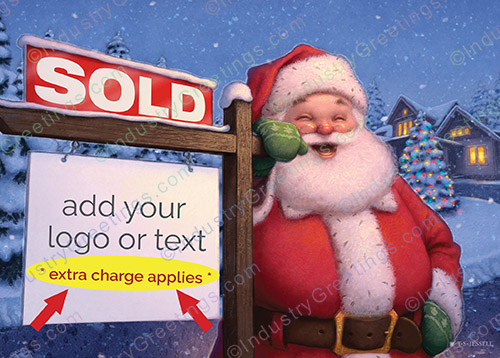 Real Estate Business Christmas Card