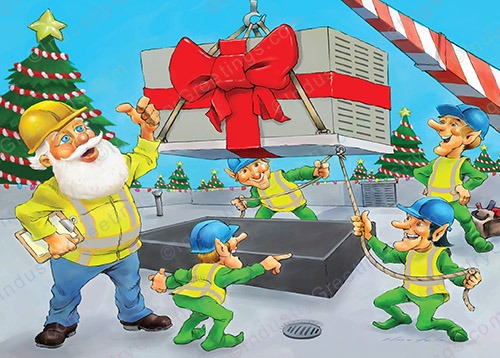 HVAC Commercial Christmas Card