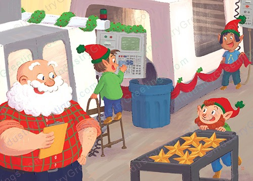 Machining Company Christmas Card