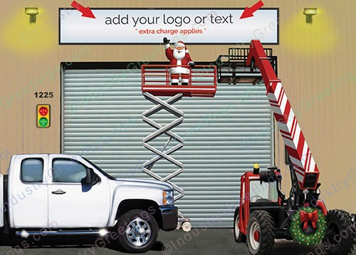 Jobsite Equipment Logo Holiday Card