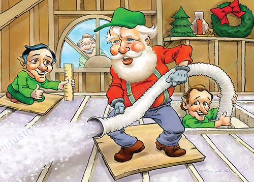 Insulation Crew Christmas Card