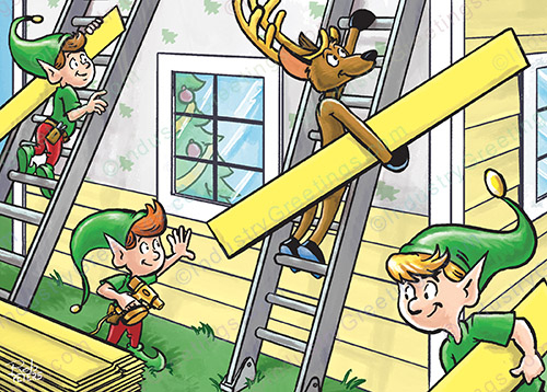 Siding Business Christmas Card