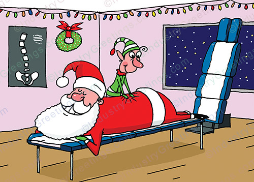 Chiropractic Office Christmas Card