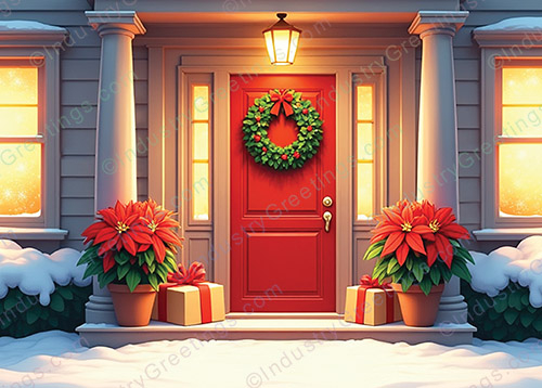 Home for Christmas Holiday Card