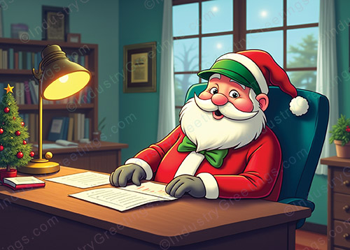 Financial Planner Christmas Card