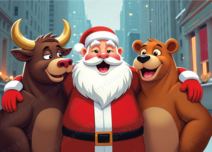 Home Office Logo Christmas Card