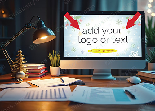 Home Office Logo Christmas Card