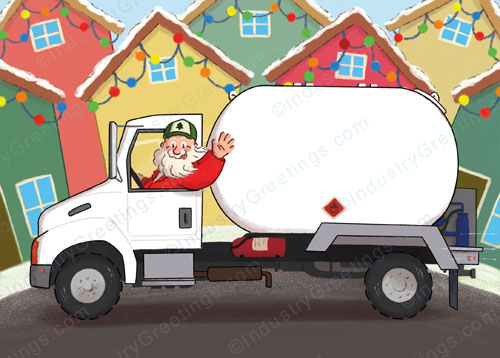 Residential Propane Christmas Card 