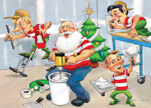 Drywall Professionals Christmas Card