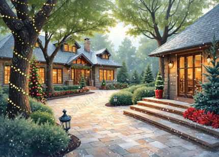 Landscape Architect Christmas Card