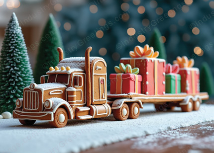 Best Trucking Christmas Card
