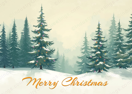 Trim the Tree Company Holiday Card