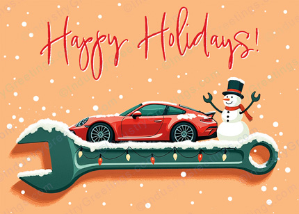Performance Auto Repair Holiday Card